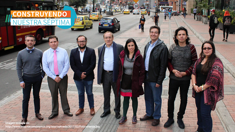 Alianza para analizar la construcción de TransMilenio por la carrera Séptima