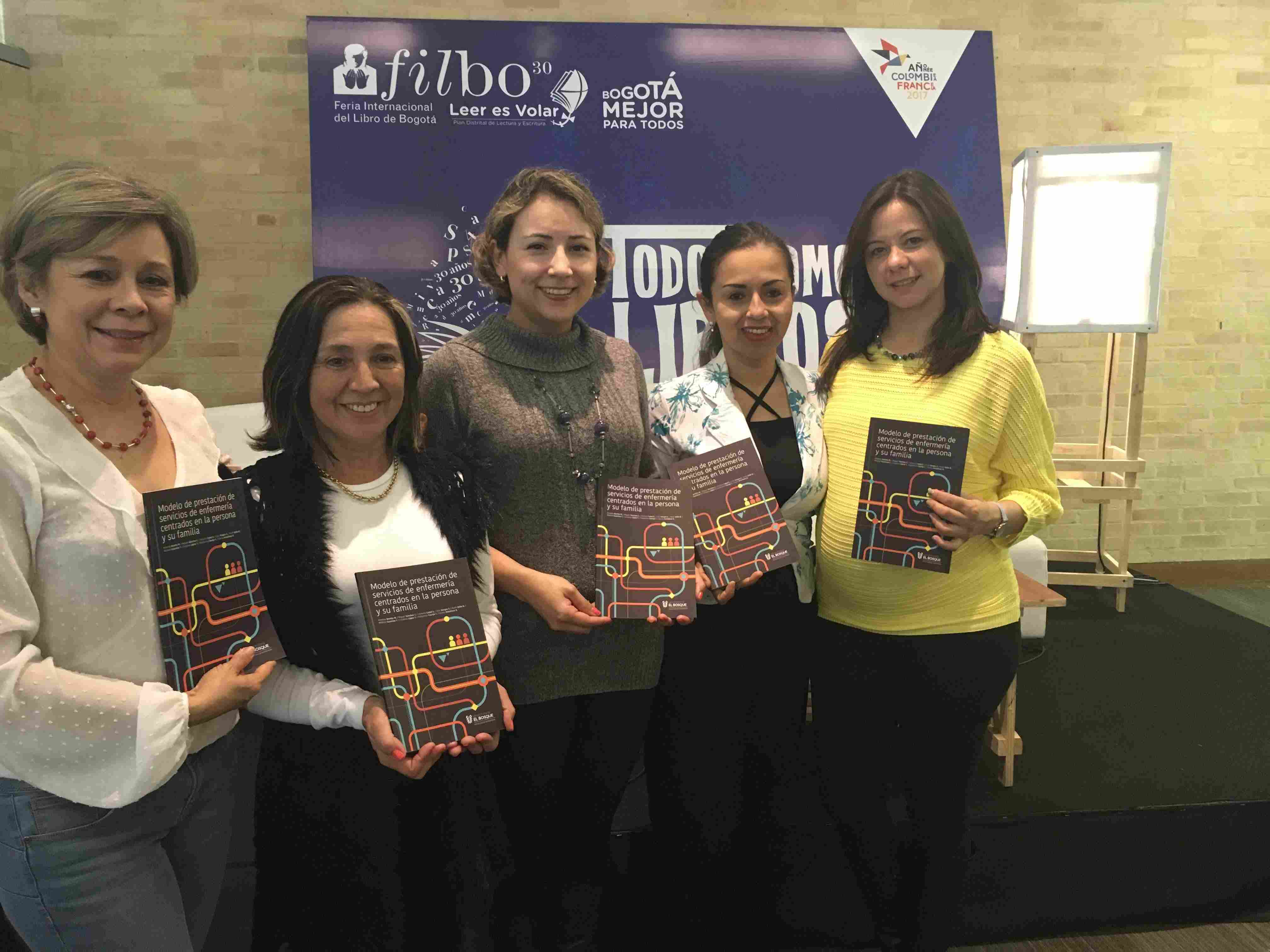 La Facultad de Enfermería de El Bosque presentó libro durante la FILBO 2017