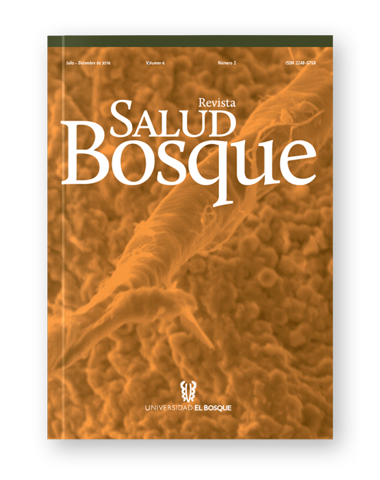 Revista Salud Bosque - Volumen 6 - Número 2