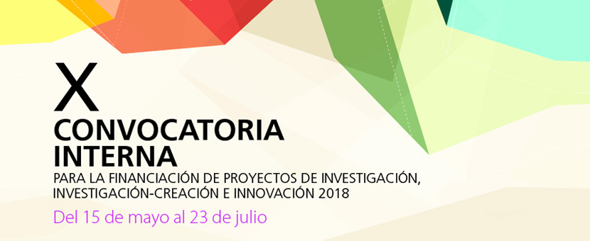 X Convocatoria Interna de Investigaciones